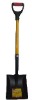 Fiberglass handle steel shovel S519D