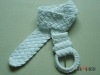 cotton plaited belt