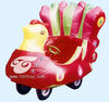 2012 inflatable peacock cartoon inflatable product