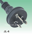 Australia market JL-5 SAA approval power supply cord