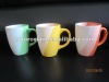 12oz 3 colors glazed stoneware colorful mugs