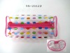 hot selling crystal PVC pencil bag