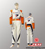 2013 latest 2 layer one piece customized auto racing suits XL size for men