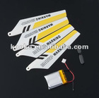 Wholesale SYMA s107 spare kits replace parts: Main Blade+Tail Blade+battery+Canopy+Tail trim+mainshaft