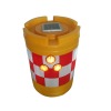 road safety barrels