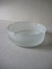 Crystal Ashtray.Frosted Glass Ashtray.Bar Ashtray.Glass Ashtray.Glass Bin