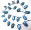 15" 11*18mm natural blue jade loose strand