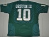 Baylor Bears #10 Robert Griffin III green ncaa football jerseys size 48-56 mix order free shipping