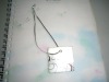 Silver String Paper Bag Accessory Hangtag