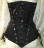 Black with Ribbon Corset