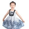 2012 fashion girl's cotton dress OEM factory maker