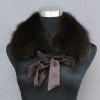 CDS008 2013 Fashion Real Fox fur collar with ruban