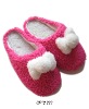 Ladies indoor soft fleece slipper