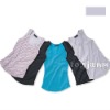 Colorful cotton made lady's tank top