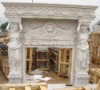 Carved Fireplace