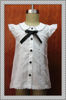 2012 hot and fashional children's shirt with laces and emb