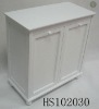 2010 New Item White Wooden Cabinet