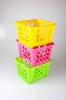 plastic stackable basket BP1040