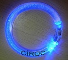 blue led Crystal flashing bracelet