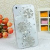 Glittering And Translucent Snow Decorated Case For Mobile Phone Wholeasle