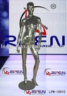 FRP female chrome mannequins