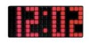 large LED jumbo matrix display clock