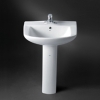 Wash Basin & Pedestal HDLP133