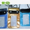 popular waterproof mobile pvc bag with rope