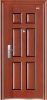 cheap commercial steel security single doors (QH-0117B)