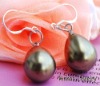 fashion seashell and peral earring