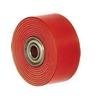 PU Single Red Wheel