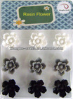 resin flower for scrapbook