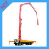 HDT5281THB 39/4 39m trailer concrete boom pump truck howo