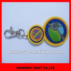 3D soft pvc or custom rubber keychain