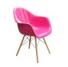 Eames DAW chair made of fiberglass living room chair