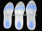 2012 Fashion soft silicone Gel Pads Shoe Insoles For High Heels