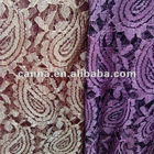 metallic lace fabric