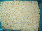 Hot sell 2012 new crop frozen white peach dices