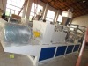 PLASTIC CONICAL DOUBLE SCREW EXTRUDER/plastic machine