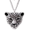 Customized alloy tiger shape fashion necklace