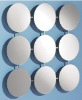 High Quality Bevelled Silver Wall Mirror