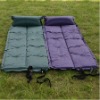 Inflatable mattress in blue and green color(accept retail order)