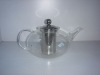 glass teapot with SS filter