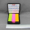 neon promotional sticky note in a gift box