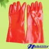 PVC Coated Glove For Industrial Workers Security 35CM