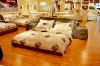 New style furniture design comfortable soft leather bed 3D398