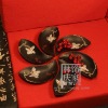 Q266-73Flower Shape Antique Fruit Tray