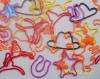 Color and lovely silicone rubber band for children