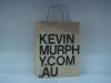 Printed craft paper shopping bag