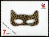 Fashion Leopard grain carnival mask for Part